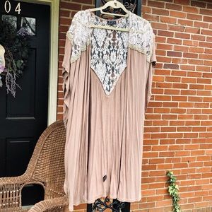 Lace & Tan Kimono